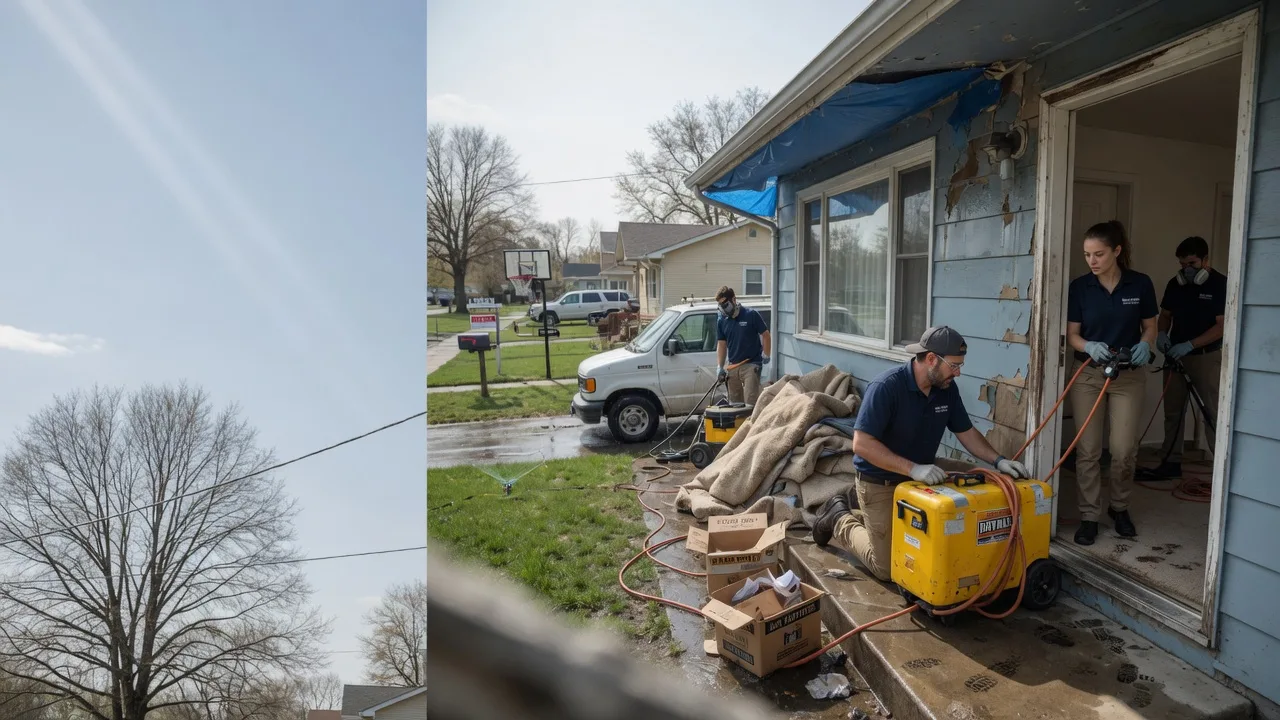 Basement Flood Cleanup in Harvard, NE near me